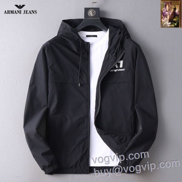 上品に着こなせ アルマーニ ARMANI ブルゾン コート 2色可選 スーパーコピー n級品 2025高級品 通販