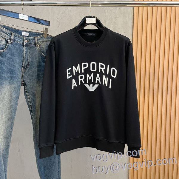 実用性に溢れるアイテム アルマーニ ARMANI プルオーバーパーカー 2色可選 最高N級ブランドコピー 2025新商品!