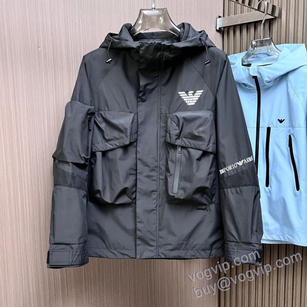アルマーニ ARMANIブランド 偽物 通販 WTAR058 ブルゾン ジャケット、上着 2025お買い得高品質