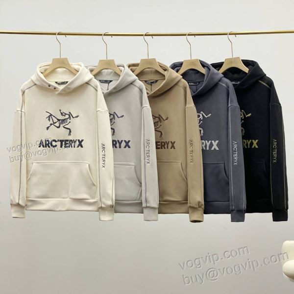 パーカー 2025品質保証定番人気 アークテリクス コピー ブランド WTARC041 5色可選 存在感のある