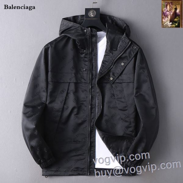 存在感◎ BALENCIAGA バレンシアガ 2025超激得格安 ブルゾン コート ブランドコピー代引き専門店