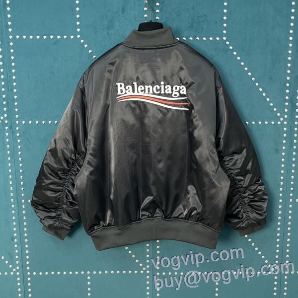 2025激安大特価定番 バレンシアガ BALENCIAGA ブルゾン 綿入れ 2色可選 人気スーパーコピーブランド スタイルアップ効果
