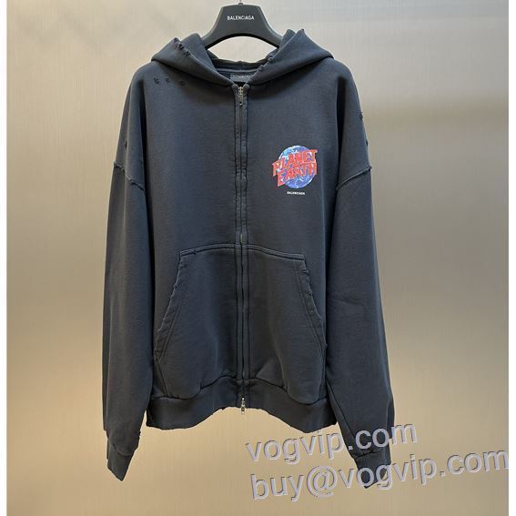 デザイン性の高い スーパーコピー 激安 2025人気定番得価 パーカー バレンシアガ BALENCIAGA