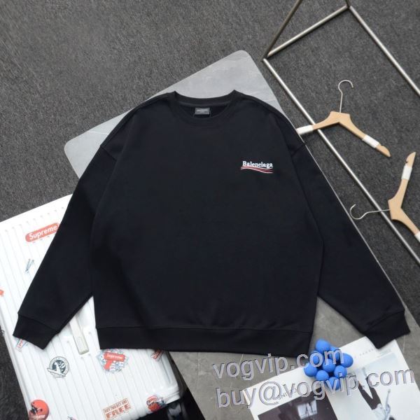 2025新品本物 高品質なスーパーコピー商品 バレンシアガ BALENCIAGA プルオーバーパーカー 著名人の着用