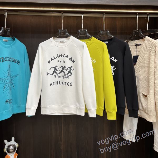 プルオーバーパーカー 3色可選 2025HOT品質保証 バレンシアガ BALENCIAGA WTBAL098 VOGブランドスーパーコピー