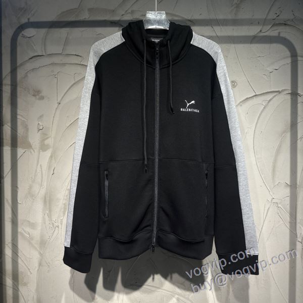BALENCIAGAスーパーコピー 2025割引セール バレンシアガ WTBAL131 パーカー ジャケット、上着