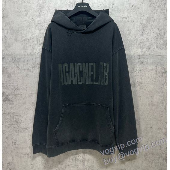 バレンシアガ BALENCIAGAブランドコピー WTBAL145 パーカー 2025品質保証高品質