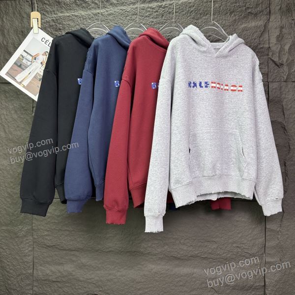 ランキング商品 バレンシアガ ブランドコピー WTBAL172 パーカー 4色可選 2025最新入荷