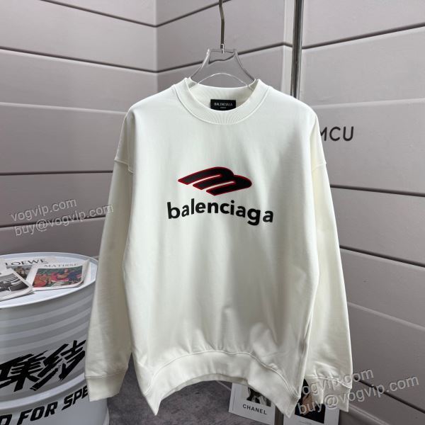 【人気ブログ掲載】 BALENCIAGA偽物ブランド 2025新作登場 バレンシアガ WTBAL180 プルオーバーパーカー 2色可選