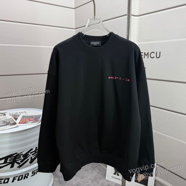 2025お得人気セール バレンシアガ BALENCIAGAブランドスーパーコピー WTBAL182 プルオーバーパーカー 2色可選 お洒落自在