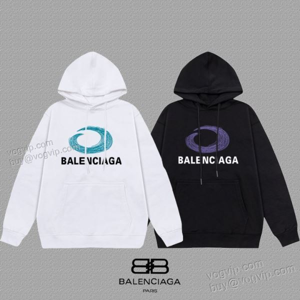 バレンシアガ BALENCIAGA WTBAL185 パーカー 2色可選 個性派 ブランドコピー代引き専門店 2025お得人気セール