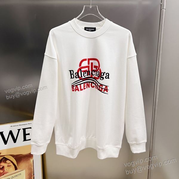 上質 バレンシアガ BALENCIAGA WTBAL187 プルオーバーパーカー 2色可選 2025お買い得品質保証 スーパーコピー信用できるサイト