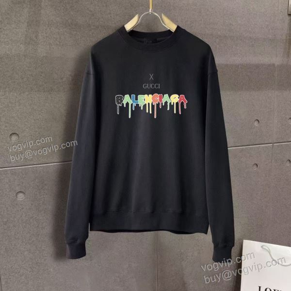 バレンシアガ 偽物ブランド WTBAL208 プルオーバーパーカー 2色可選 2025大注目 お洒落に魅せる