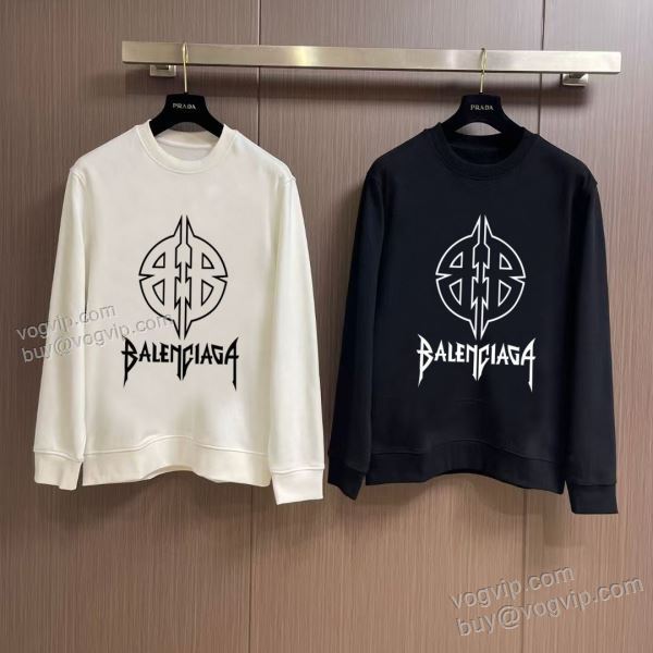 バレンシアガ BALENCIAGA WTBAL227 2025品質保証安い プルオーバーパーカー 2色可選 スーパーコピー 激安 おしゃれに絶大な人気の