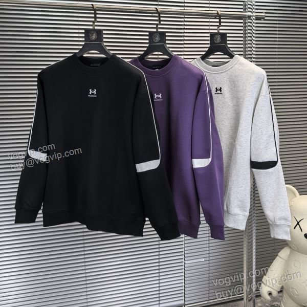 2025品質保証高品質 バレンシアガ BALENCIAGA WTBAL230 プルオーバーパーカー 3色可選 スーパーコピー 芸能人に愛用者続出