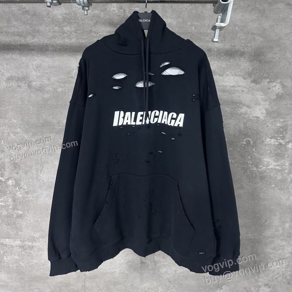 人目を惹くデザイン バレンシアガ ブランド 偽物 通販 WTBAL247 パーカー 2025限定セール本物保証