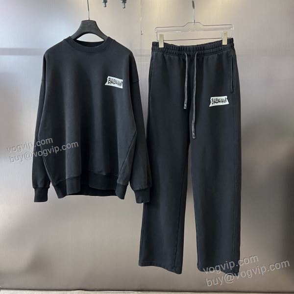 変わらない人気を誇る プルオーバーパーカー 上下セット 2025最新入荷 バレンシアガ BALENCIAGA WTBAL272 人気スーパーコピーブランド