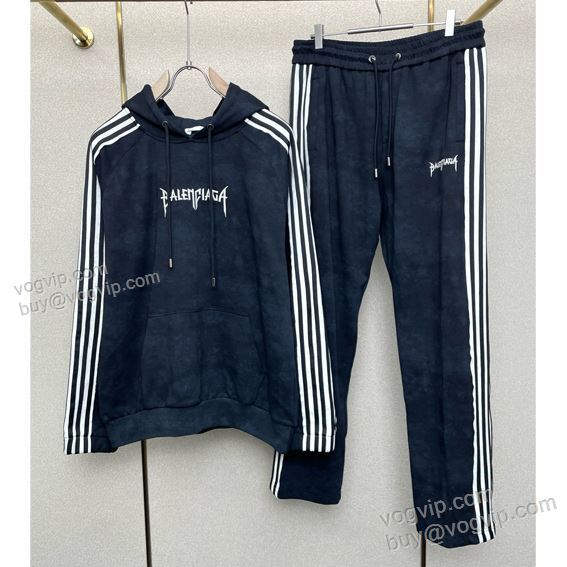 バレンシアガ BALENCIAGA WTBAL273 完売必至の人気モデルをご紹介 パーカー 上下セット 最高N級ブランドコピー 2025最新入荷
