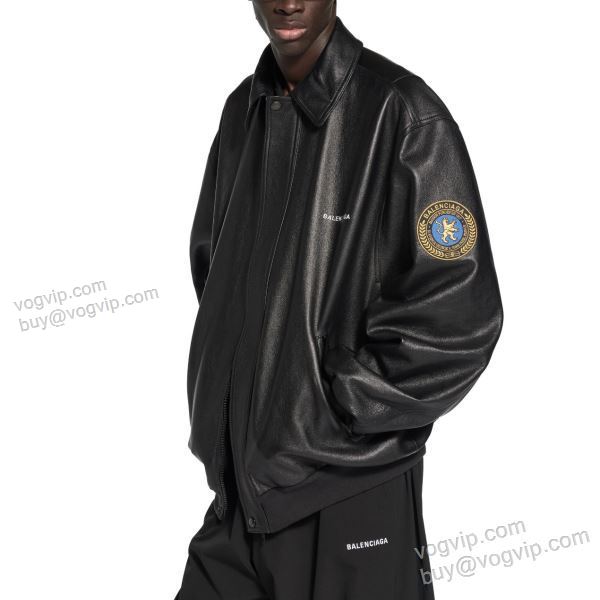 バレンシアガ ブランドスーパーコピー WTBAL291 2025爆発的通販 革ジャンパー ジャケット、上着 ★安心★追跡付