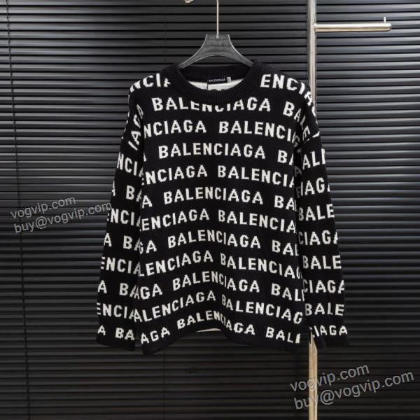 バレンシアガ 偽物ブランド WTBAL311 2025高級品 通販 ニット セーター 3色可選 絶大な人気を誇る