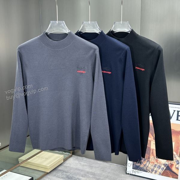 バレンシアガ ブランドスーパーコピー WTBAL313 ニット セーター 3色可選 2025高級品 通販 注目のアイテム