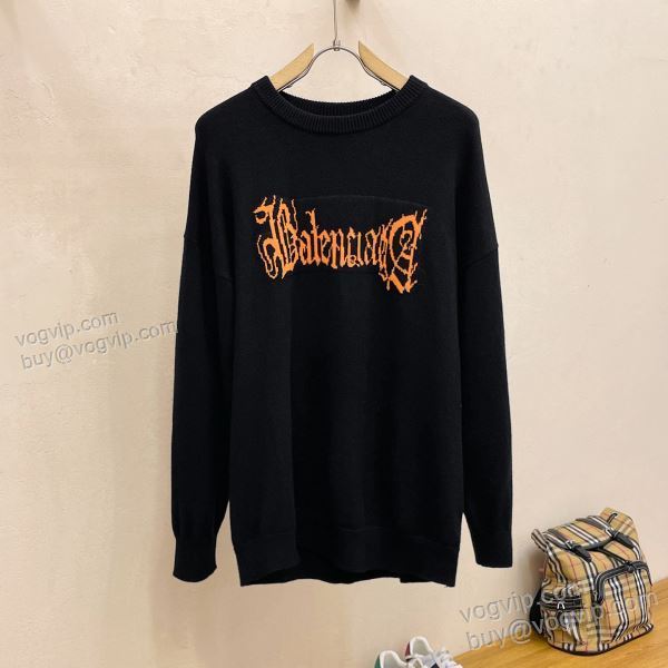 2025秋冬新作 バレンシアガ スーパーコピー 超目玉 WTBAL327 ニット セーター