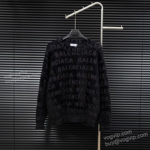 2025人気セール高品質 バレンシアガ ブランド 偽物 通販 大好評 WTBAL330 ニット セーター 2色可選