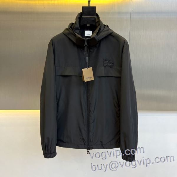 2025新商品! バーバリー BURBERRYスーパーコピー ブルゾン コート 4色可選 機能性も備えたアイテム