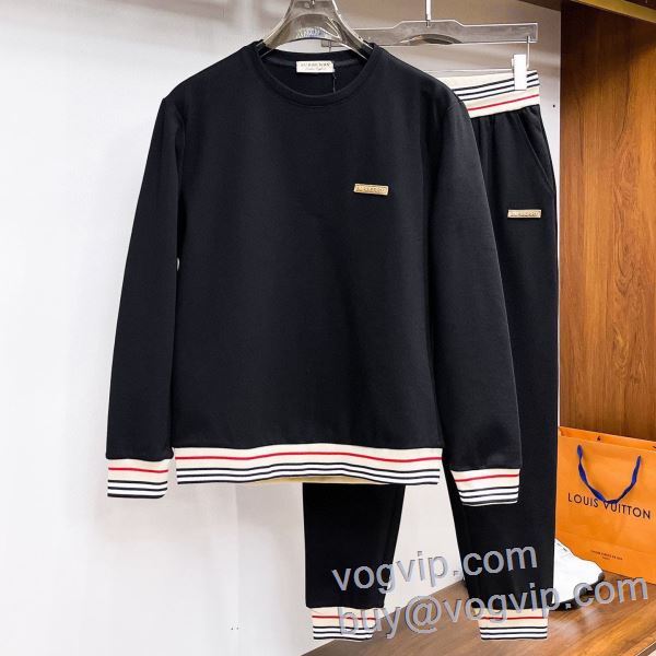 海外セレブ愛用 バーバリー BURBERRY 2025爆買い新作 ジャージセット 上下セット 最大級ブランドコピー通販優良店