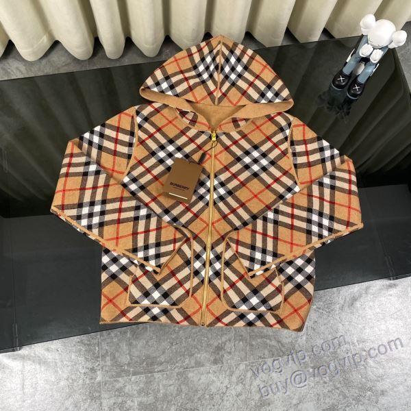 2025年モデル入荷 バーバリー BURBERRYスーパーコピー 激安 WTBU071 ニットセーター パーカーニットカーディガン