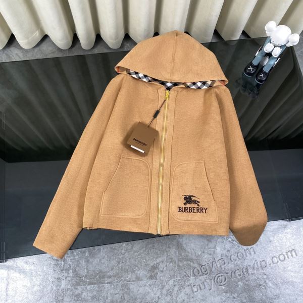ニットセーター 2025年モデル入荷 バーバリー BURBERRYスーパーコピー WTBU074 パーカーニットカーディガン