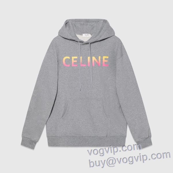 サイズ豊富 セリーヌ CELINEブランドスーパーコピー パーカー 2色可選 2025品質保証定番人気