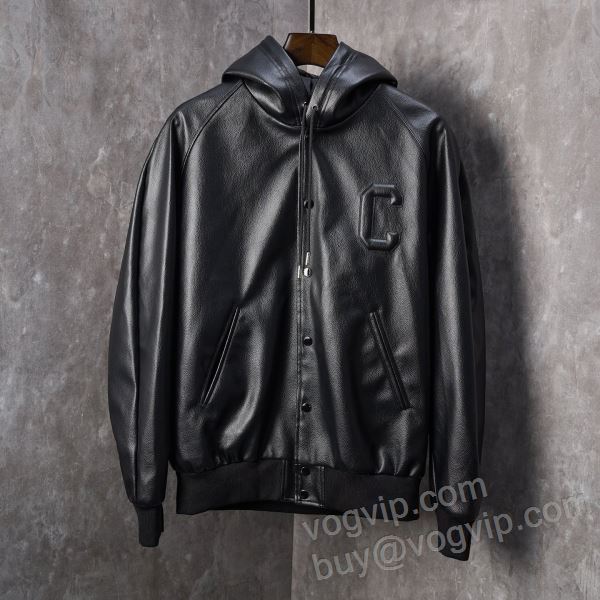 2025年モデル入荷 セリーヌ コピー WTCEL040 革ジャンパー ジャケット、上着