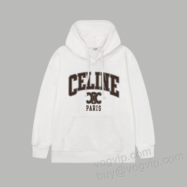 パーカー ジャケット、上着 2025年モデル入荷 セリーヌ ブランド 偽物 通販 WTCEL042 2色可選