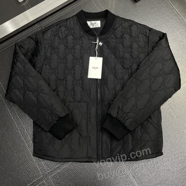 2025秋冬季超人気 セリーヌ WTCEL050 ブルゾン 綿入れ ジャケット、上着 CELINEスーパーコピー
