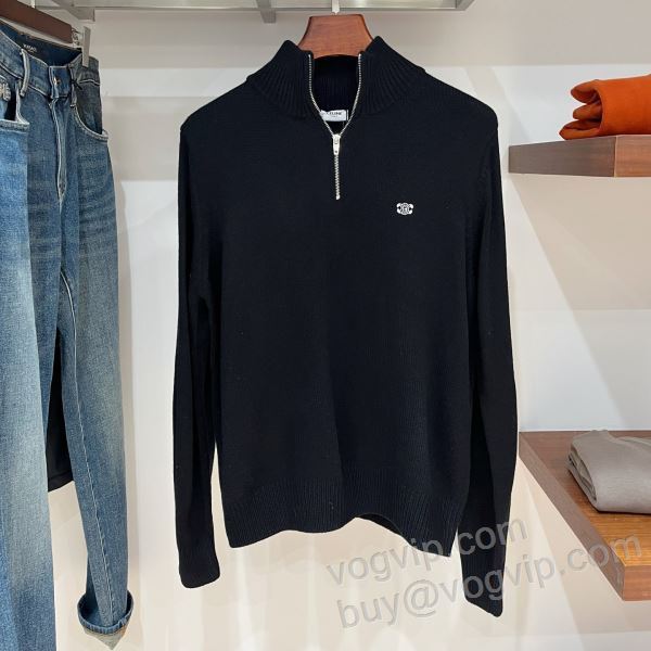 セーター ジャケット、上着 2025驚きの破格値安い セリーヌ CELINEコピー ブランド WTCEL074 2色可選