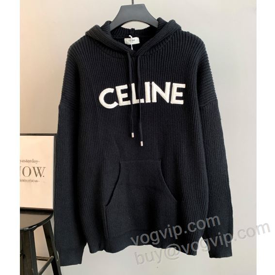 2025秋冬季新作 WTCEL086 ニットセーター 2色可選 セリーヌ ブランド 偽物 通販