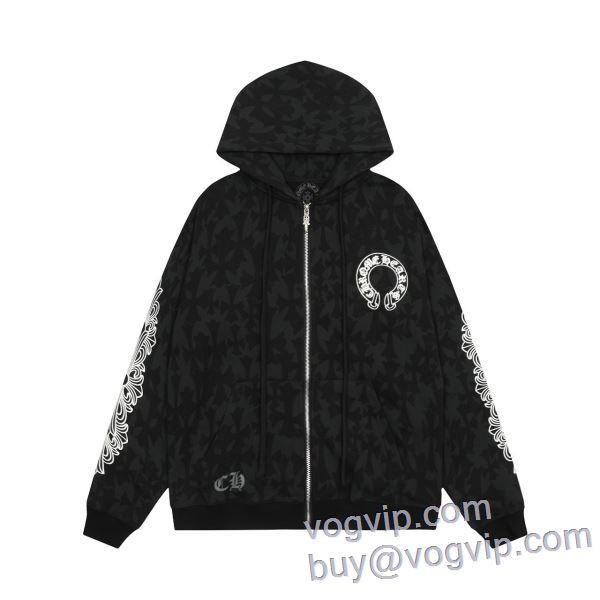 2025新品本物 【人気ブログ掲載】 クロムハーツ CHROME HEARTS パーカー ブルゾン vogブランド コピー 優良店 着回し度抜群