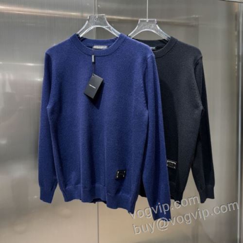 2025驚きの破格値爆買い ドルチェ＆ガッバーナ Dolce&Gabbana偽物ブランド WTDG054 一番人気の新作はこれ ニット セーター 2色可選