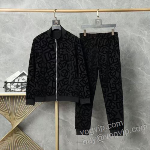 2025驚きの破格値爆買い ドルチェ＆ガッバーナ WTDG056 上下セット ジャージセット Dolce&Gabbanaブランドスーパーコピー 日本未入荷モデル