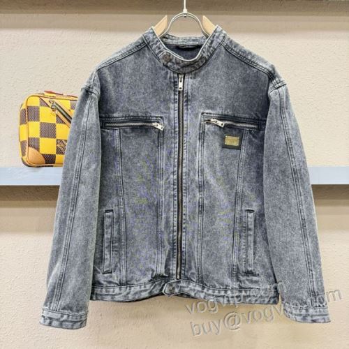 ドルチェ＆ガッバーナ Dolce&Gabbanaスーパーコピー 激安 WTDG074 2025最安値人気 デニムジャケット ジャケット、上着