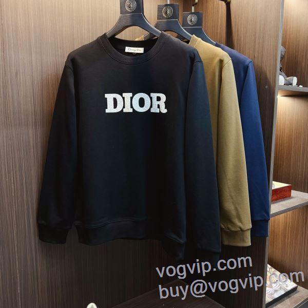 人目を惹くデザイン ディオール DIOR 2025新商品! プルオーバーパーカー 3色可選 ブランドコピー代引き専門店