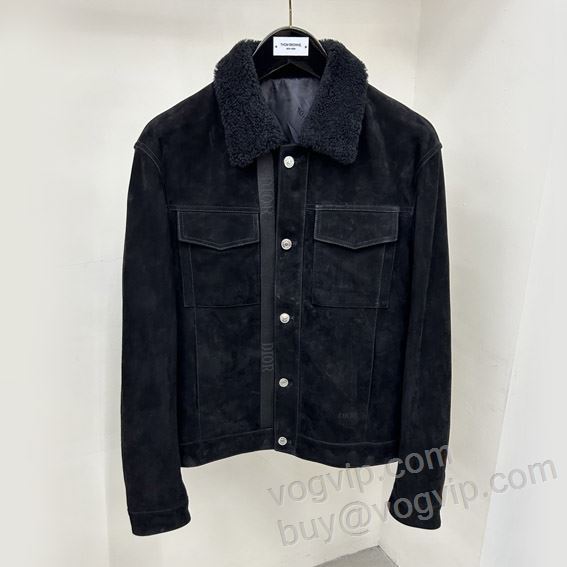 ディオール スーパーコピー WTDIOR104 2025本物保証 革ジャケット ブルゾン