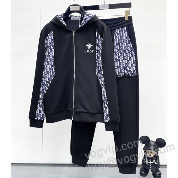 ディオール DIOR WTDIOR125 ジャージセット 上下セット 2025HOT品質保証 VOGブランドスーパーコピー