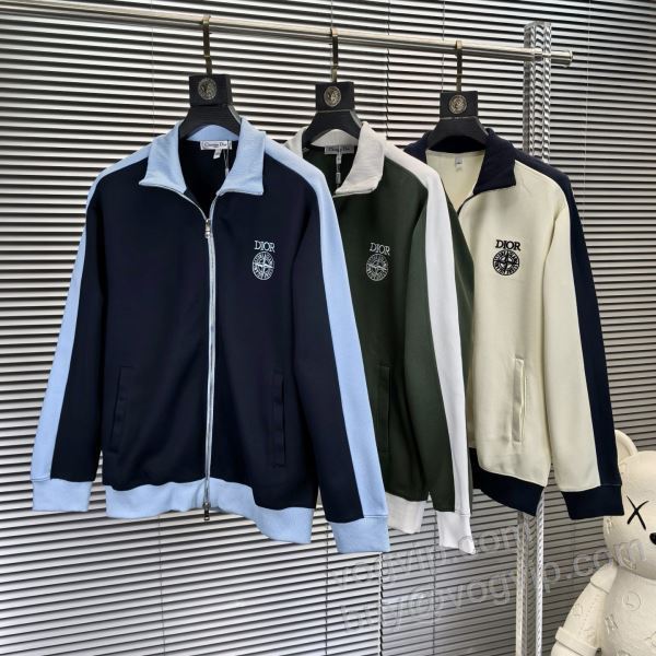 2025驚きの破格値セール ディオール コピー WTDIOR164 パーカー ブルゾン 3色可選