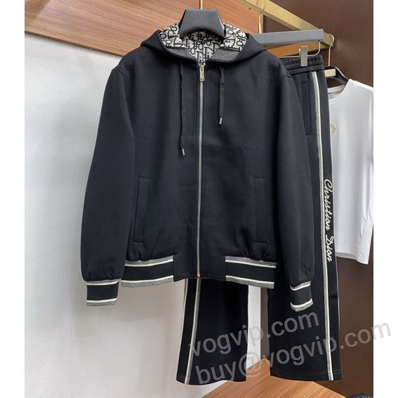 ジャージセット 上下セット 2025品質保証新作登場 ディオール DIORコピー WTDIOR175 2色可選