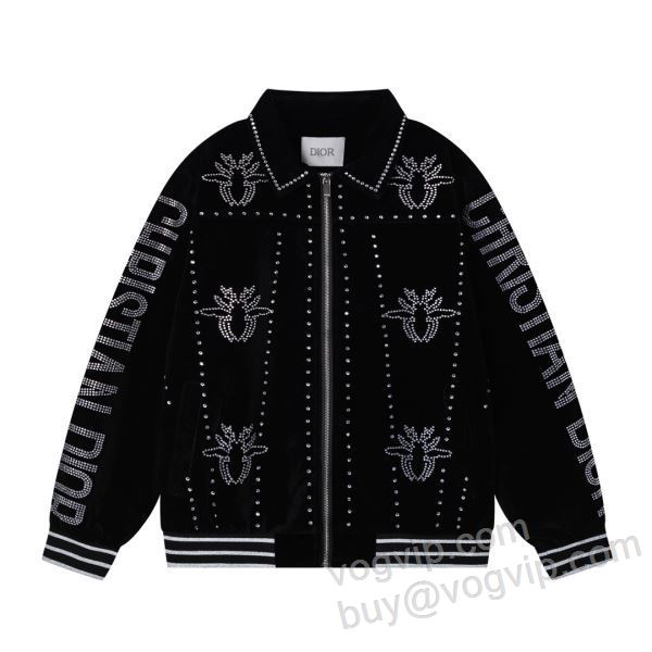 ディオール DIOR ブランドスーパーコピー 激安専門店 2025数量限定豊富な WTDIOR186 ブルゾン 野球ウェア