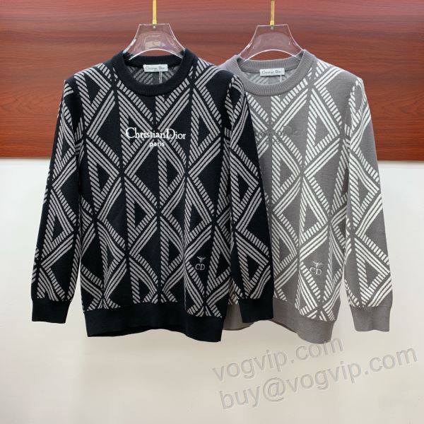 ディオール DIOR WTDIOR195 ニット セーター 2色可選 高品質なスーパーコピー商品 2025新品本物