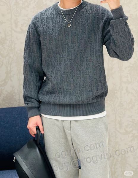 ディオール DIOR WTDIOR223 ニット セーター 偽物ブランド 2025激安大特価最新作