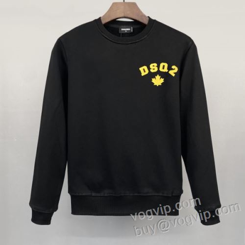 活用できるアイテム ディースクエアード DSQUARED2ブランドコピー WTDS034 2025割引セール プルオーバーパーカー 2色可選